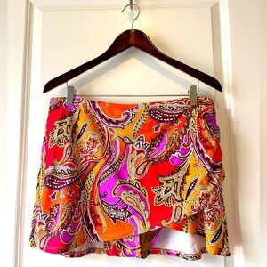 Alex Marie Riviera Paisley Swim Skirt